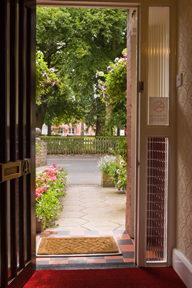 Doorway to the park